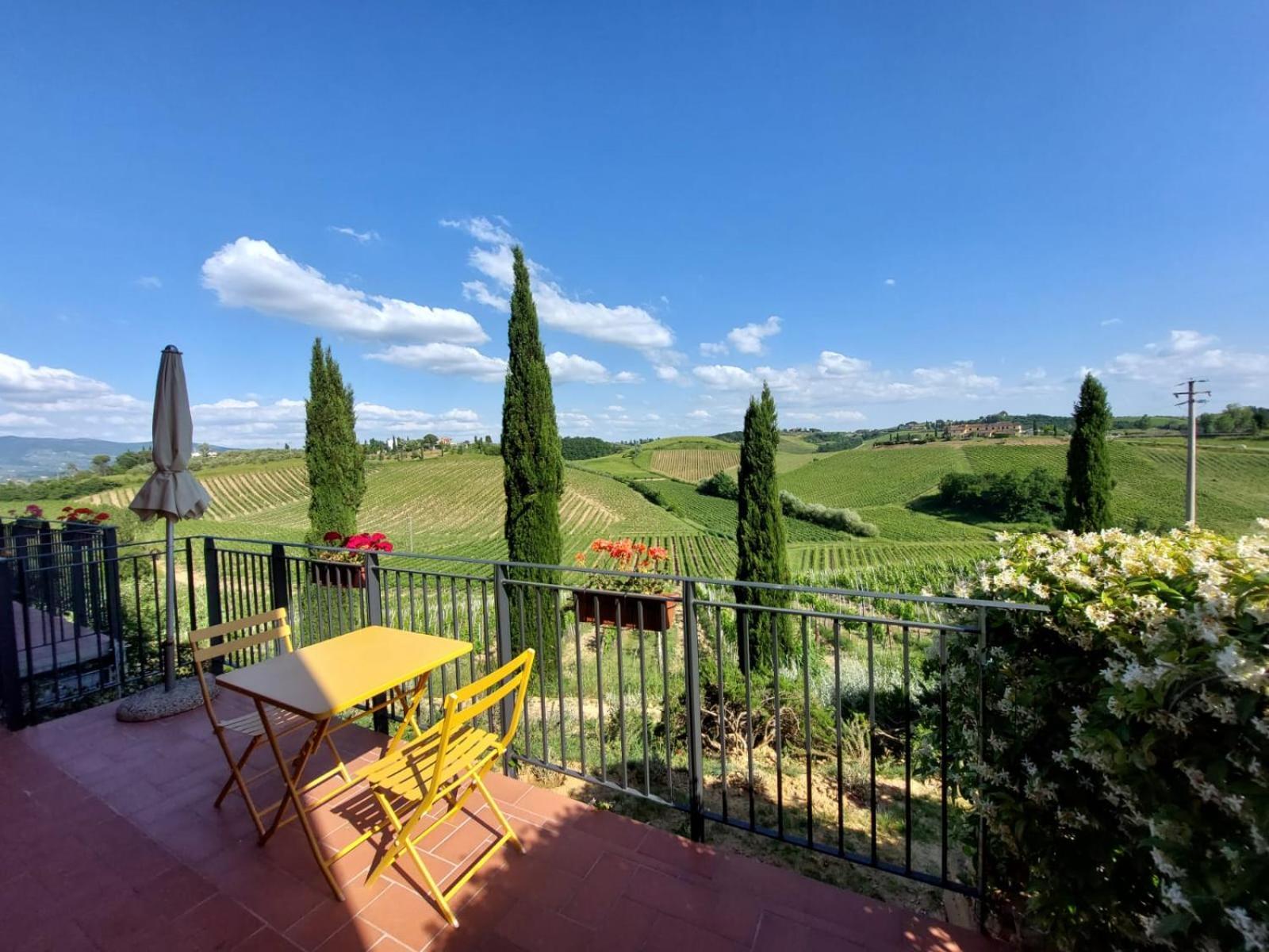 Agriturismo Corte In Poggio Stabbia Luaran gambar