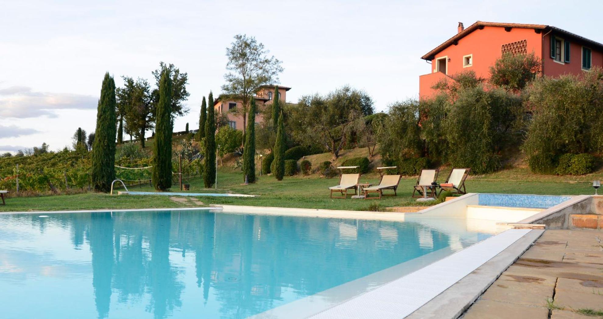 Agriturismo Corte In Poggio Stabbia Luaran gambar